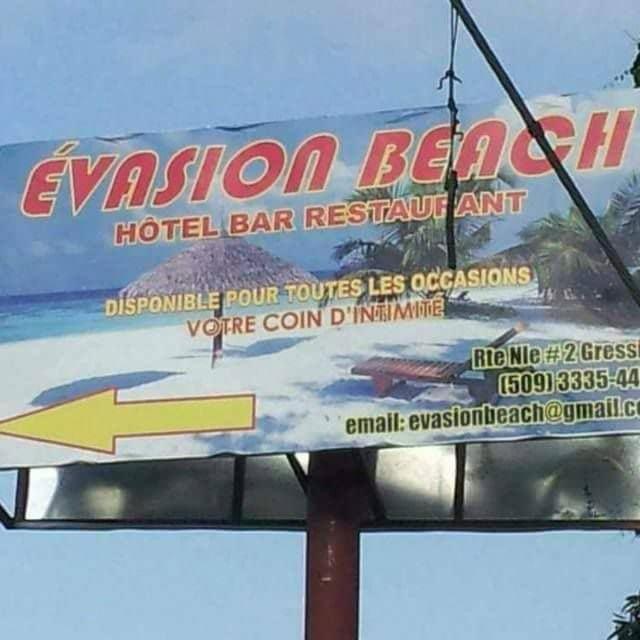 Evasion Beach Hotel Gressier 외부 사진